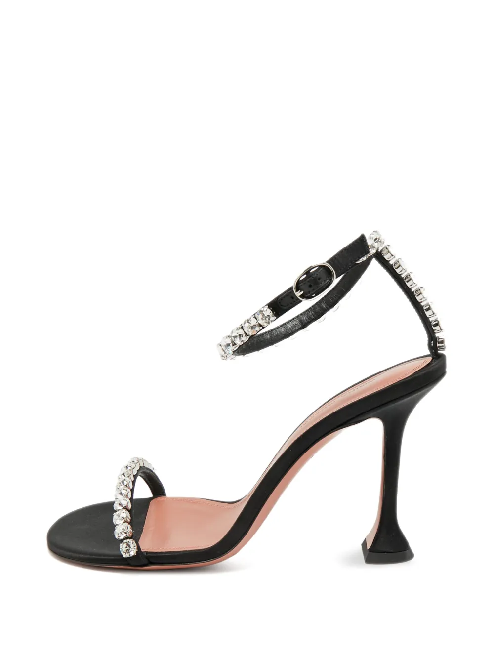 Amina Muaddi Gilda crystal-embellished sandals - Nero