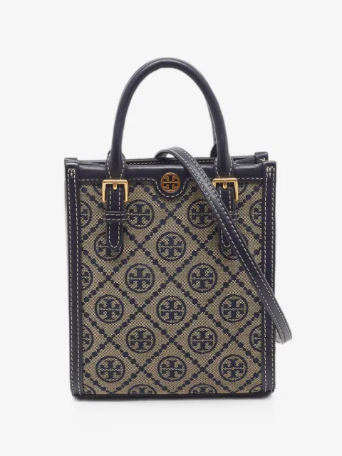 Tory Burch lille tote-taske med monogram
