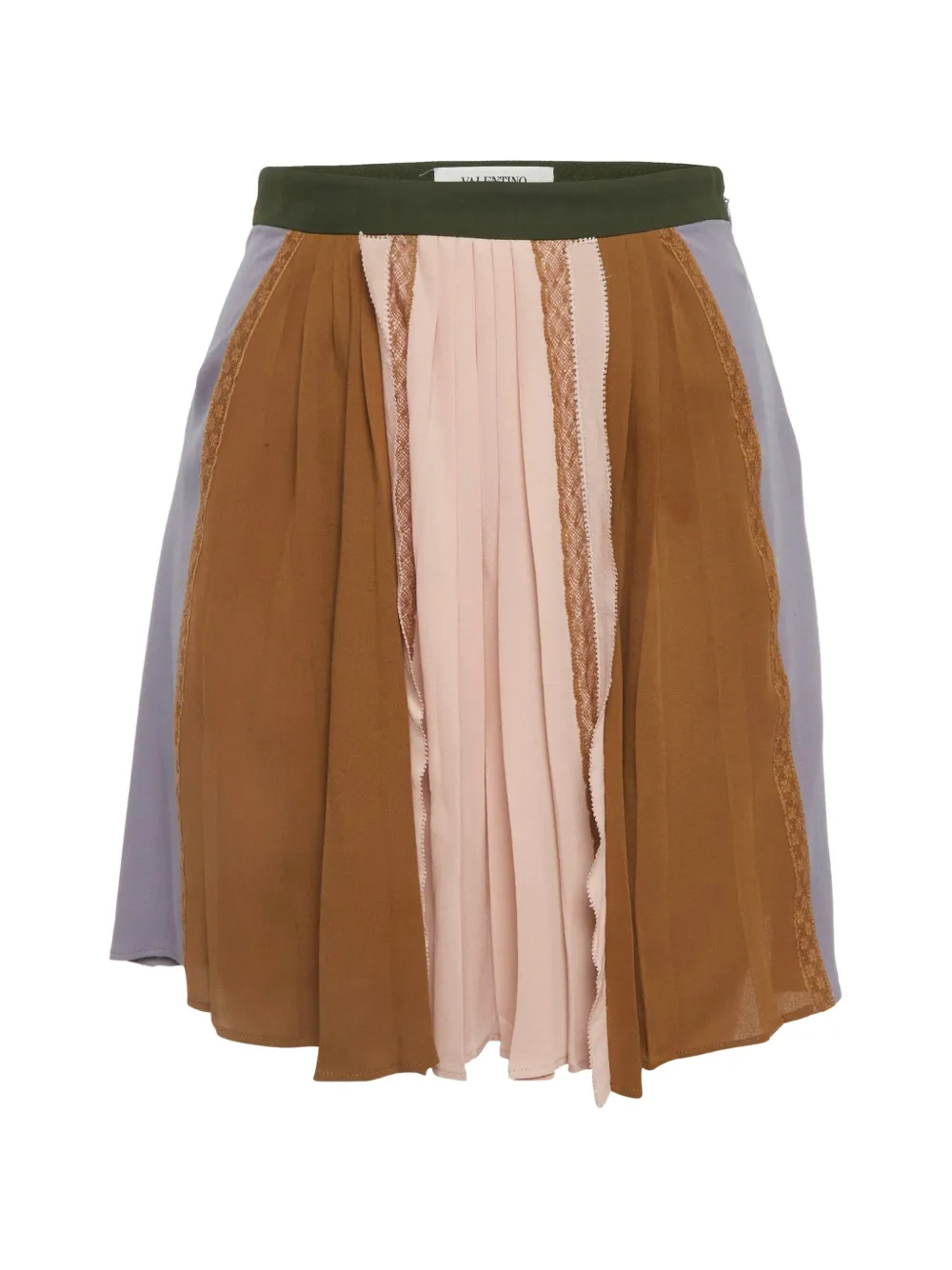 Valentino Garavani Pre-Owned pleated mini skirt - Viola