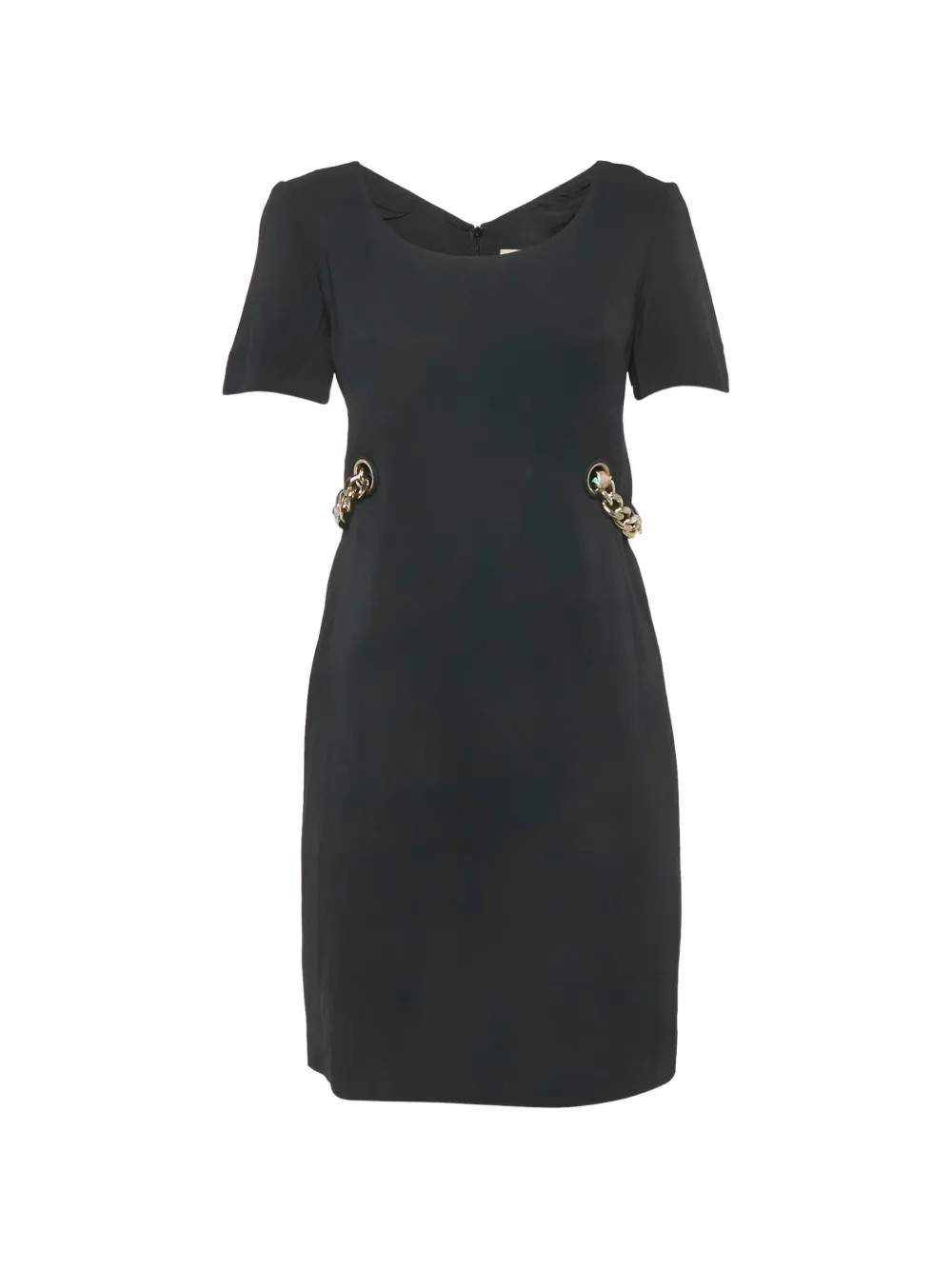 PUCCI Pre-Owned Ribbon crepe dress - Nero