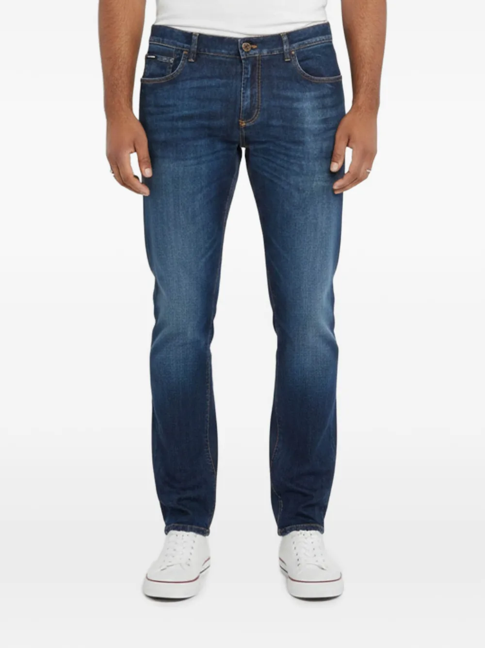 Dolce & Gabbana Pre-Owned slim-fit jeans - Blu