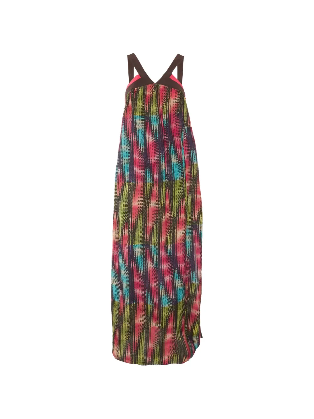 Missoni Pre-Owned abstract-print maxi dress - Nero