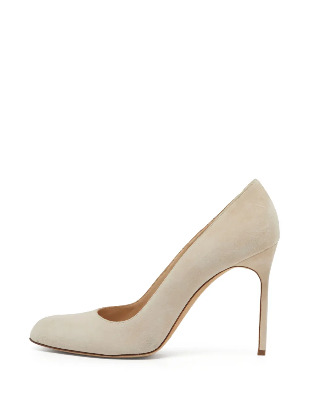 Manolo Blahnik BB pointed-toe pumps - Nude