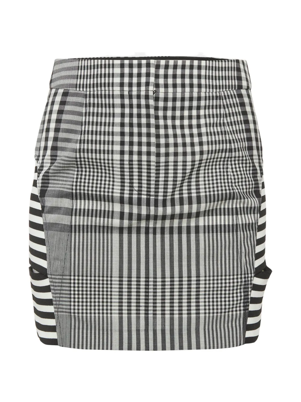 Burberry Pre-Owned check-print mini skirt - Schwarz