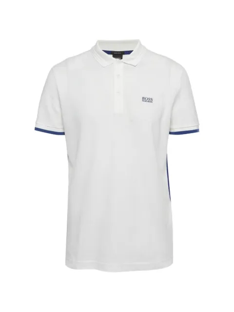 BOSS GREEN HUGO BOSS cotton piqué polo shirt