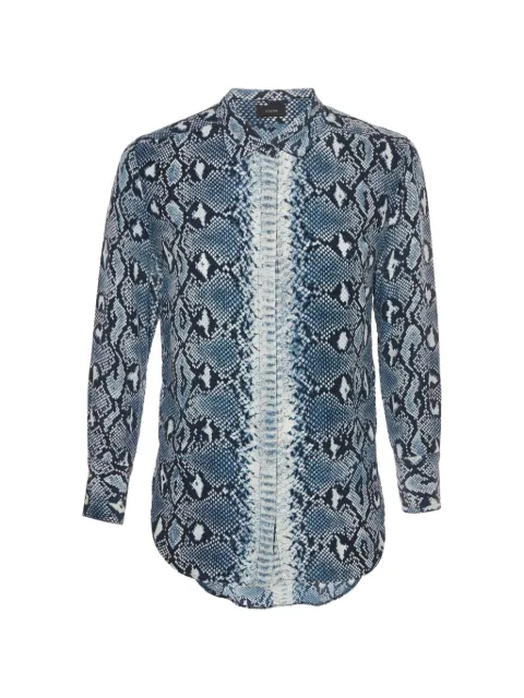 JOSEPH Lydie python-print shirt