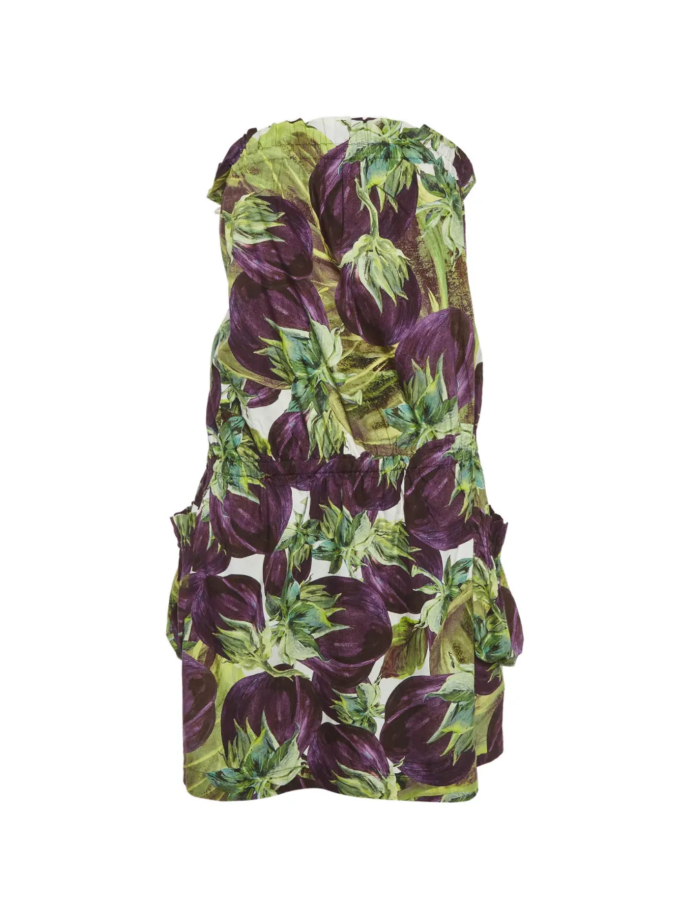 Dolce & Gabbana Pre-Owned floral-print mini dress - Viola
