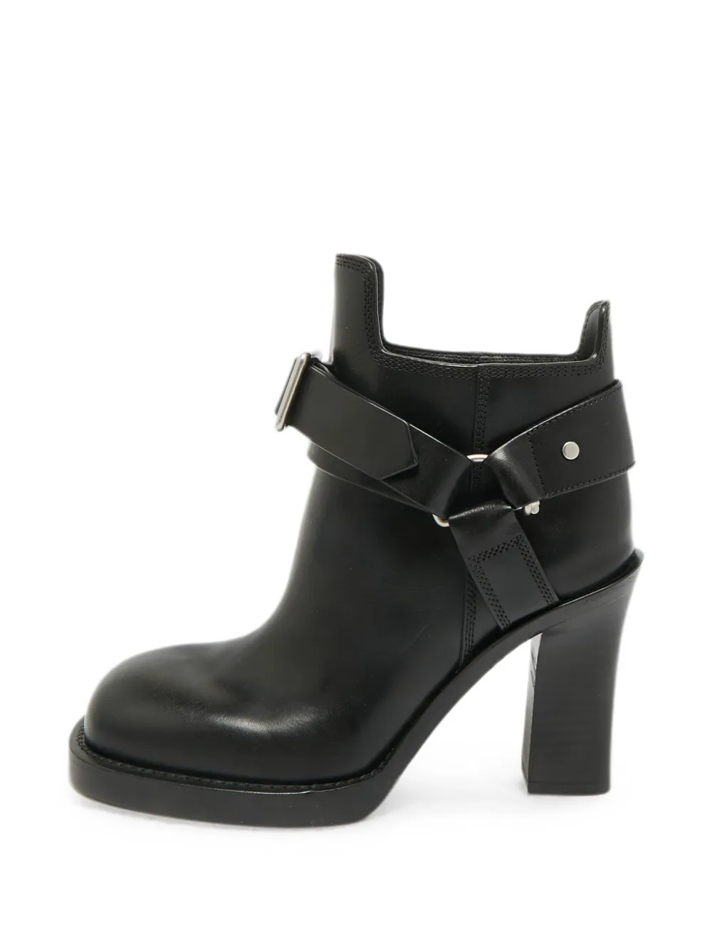 Burberry Pre-Owned Stirrup ankle boots - Schwarz