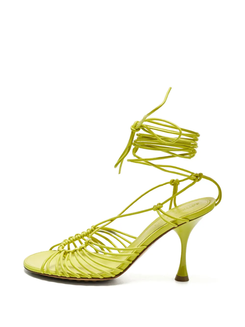 Bottega Veneta Pre-Owned Lagoon Dot ankle-strap sandals - Grün