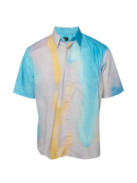 Fendi Pre-Owned monogram tie-dye shirt
