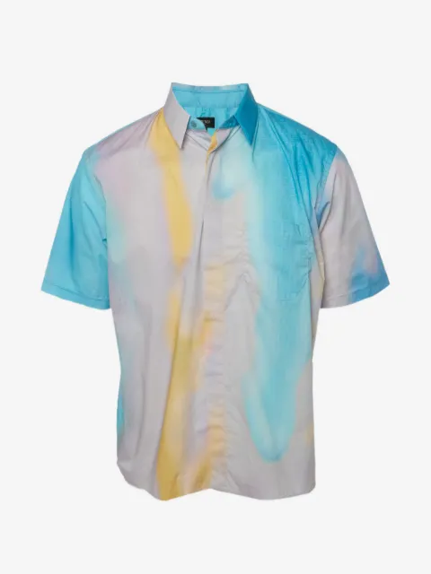 Fendi Pre-Owned monogram tie-dye shirt