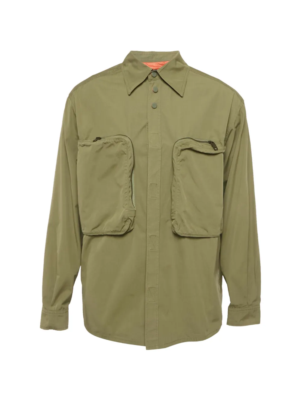 Dolce & Gabbana Pre-Owned pocket-detail oversized shirt - Verde