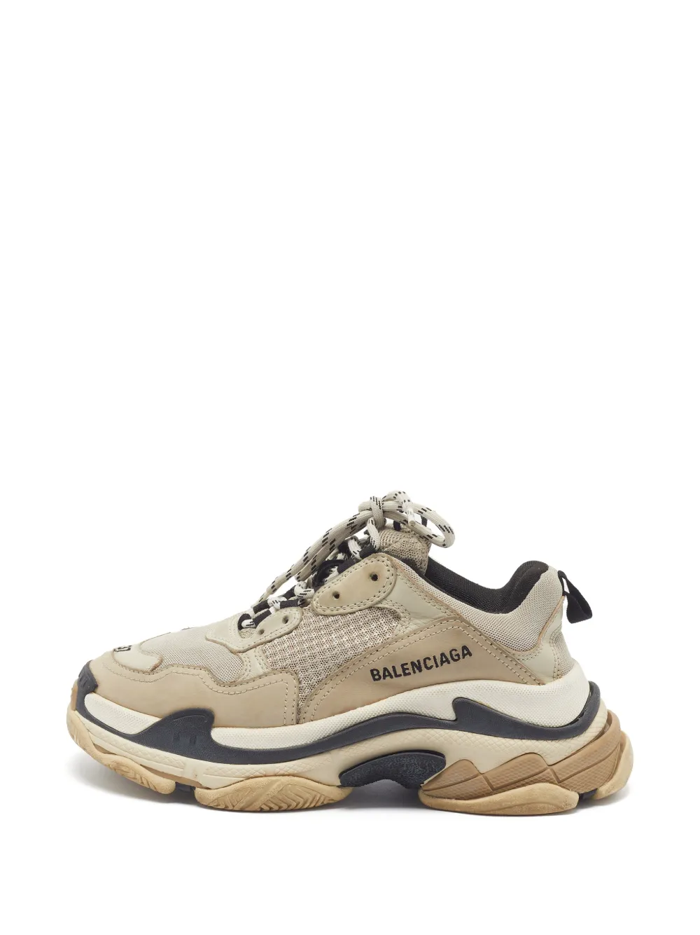Balenciaga Pre-Owned Triple S mesh sneakers - Toni neutri