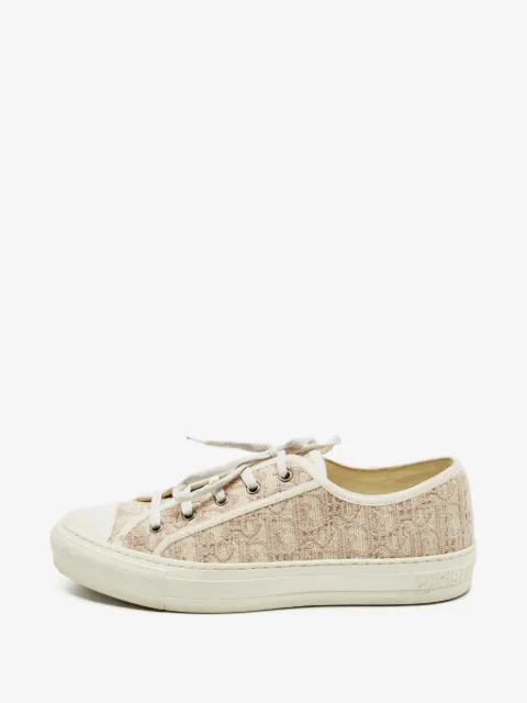 Christian Dior Pre-Owned Walk’n’Dior Oblique Jacquard-Sneakers