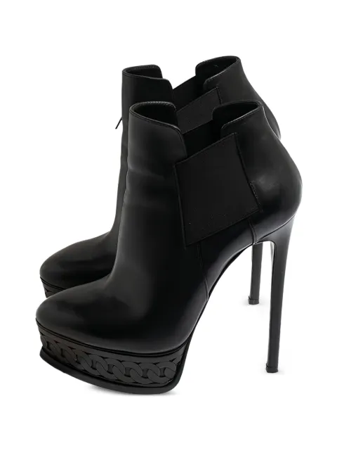 Casadei platform ankle boots