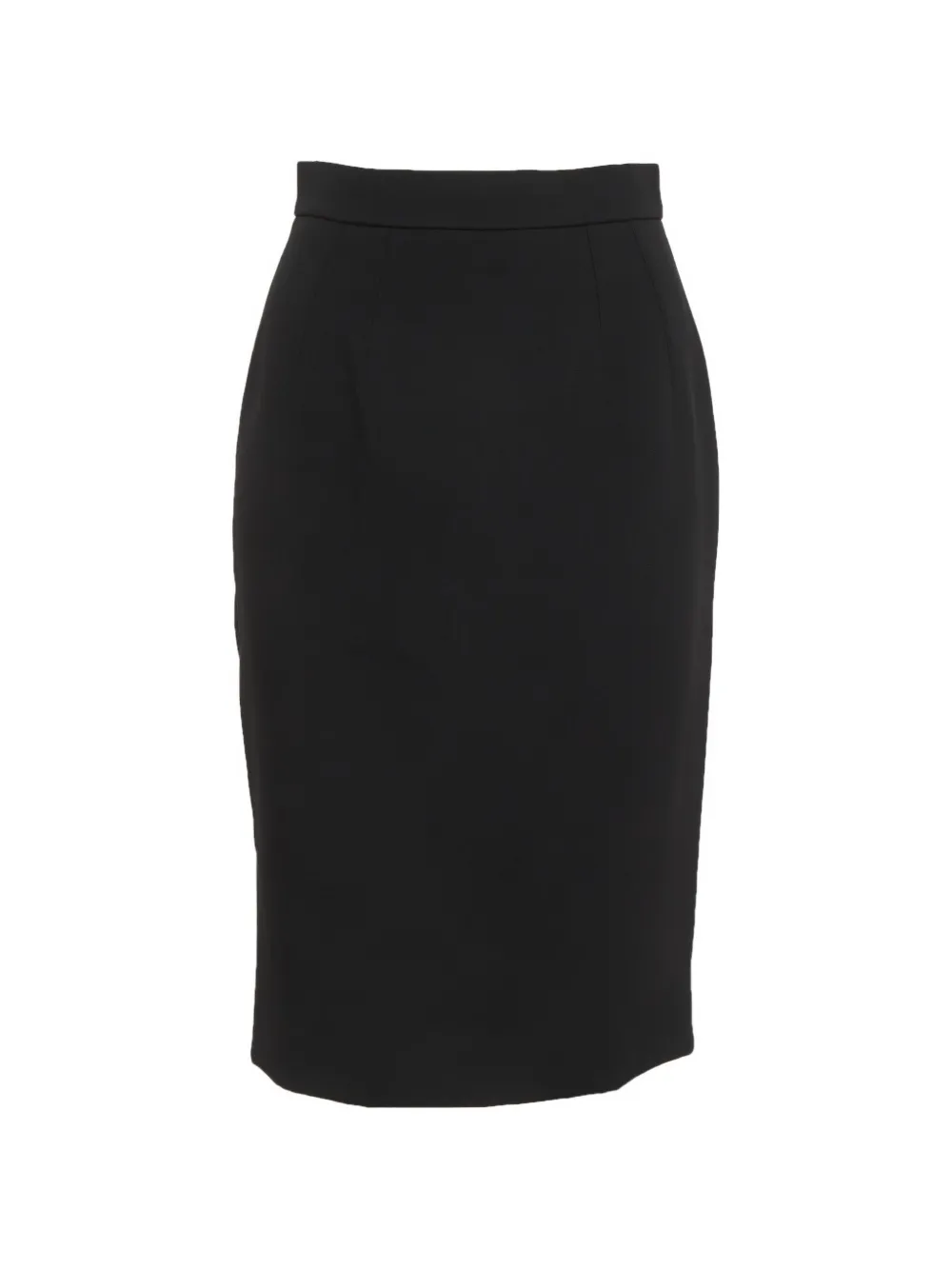 Dolce & Gabbana Pre-Owned crepe pencil skirt - Nero