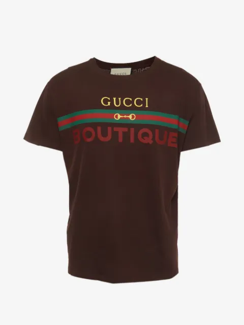 Gucci Pre-Owned graphic-print jersey T-shirt
