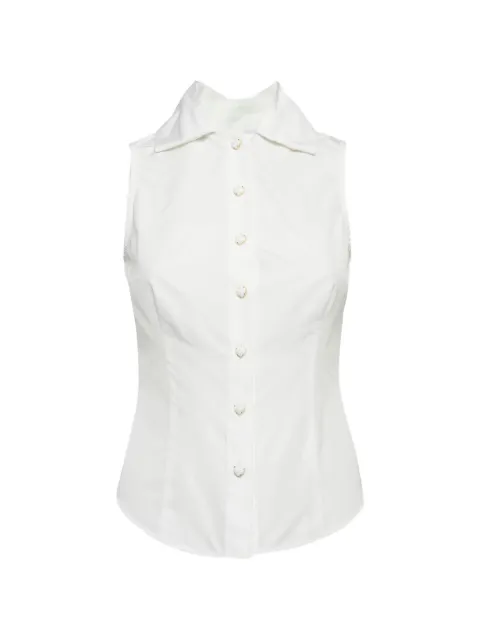 Moschino Pre-Owned sleeveless shirt