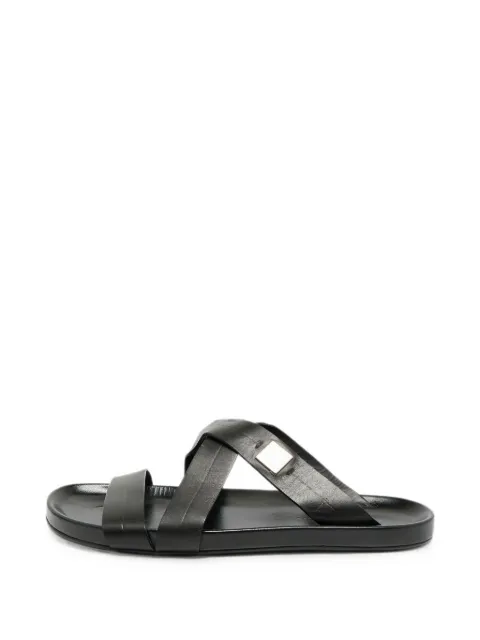 Louis Vuitton Pre-Owned criss-cross strap slide sandals