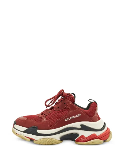 Balenciaga Pre-Owned Triple S panelled sneakers