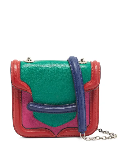 Alexander McQueen Pre-Owned Heroine panelled crossbody mini bag