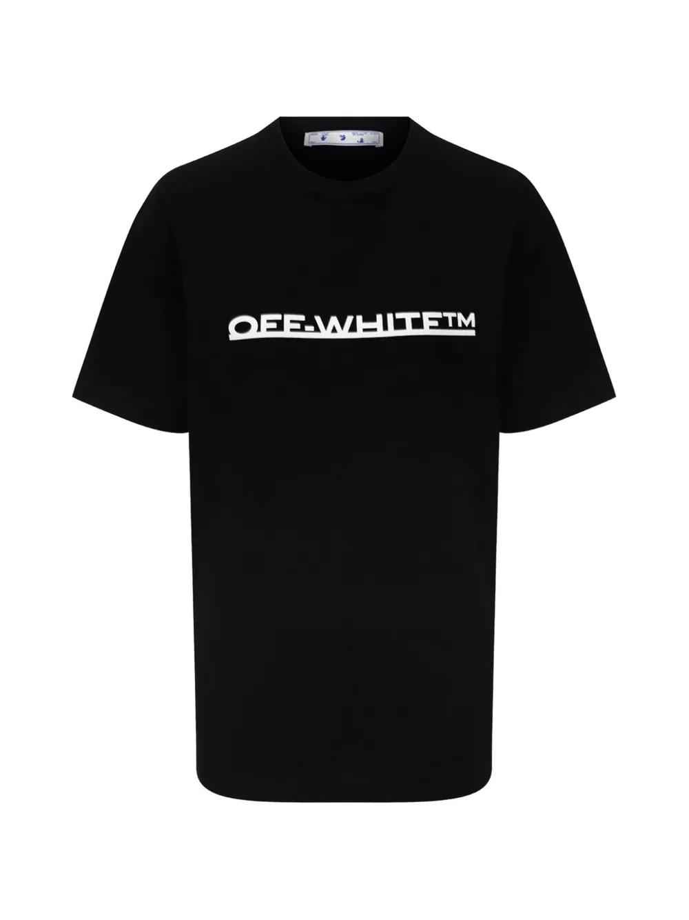 Off-White Pre-Owned Underlined-logo T-shirt - Nero