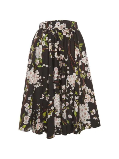 Dolce & Gabbana Pre-Owned falda midi con motivo floral
