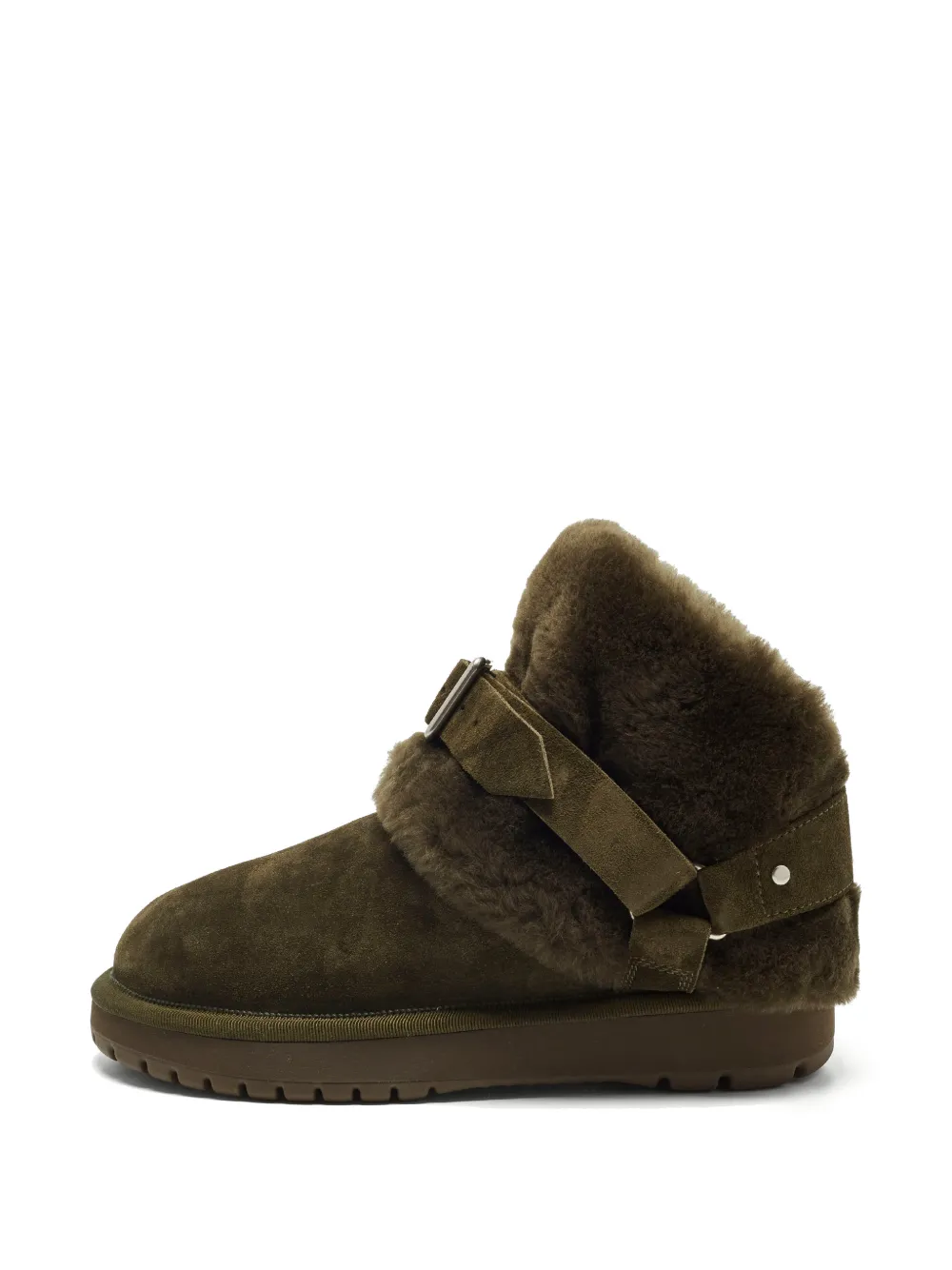 Burberry Pre-Owned Stivaletti Chubby - Verde