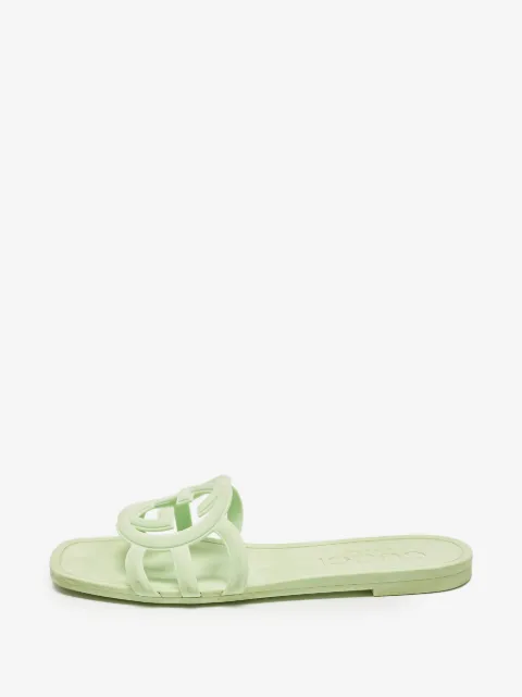 Gucci Pre-Owned Sandali slides GG