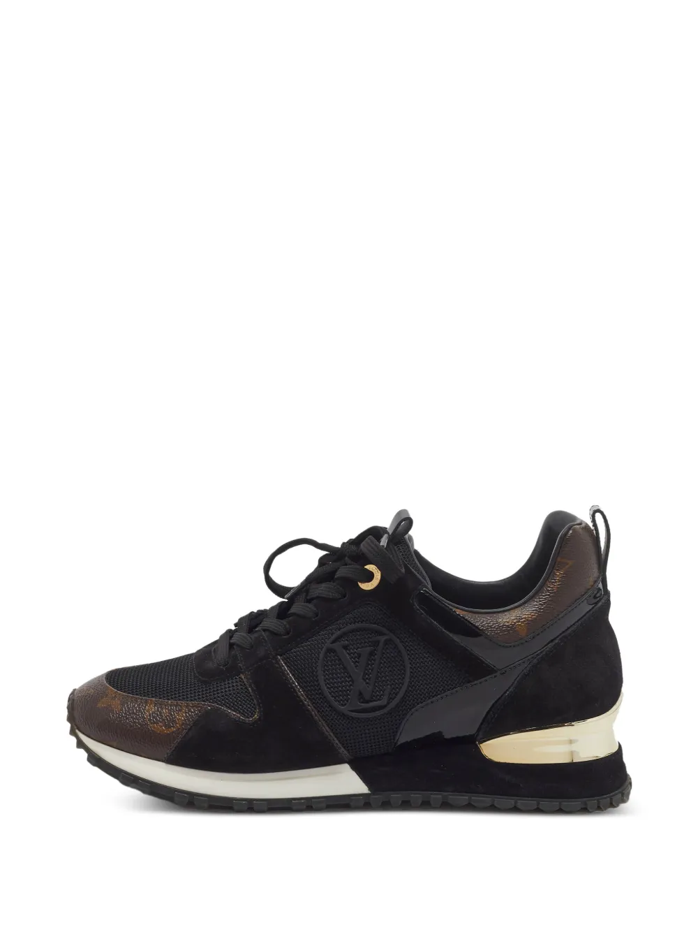 Louis Vuitton Pre-Owned Run Away Monogram sneakers - Schwarz
