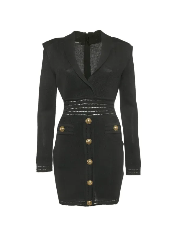 balmain mesh dress Balmain
