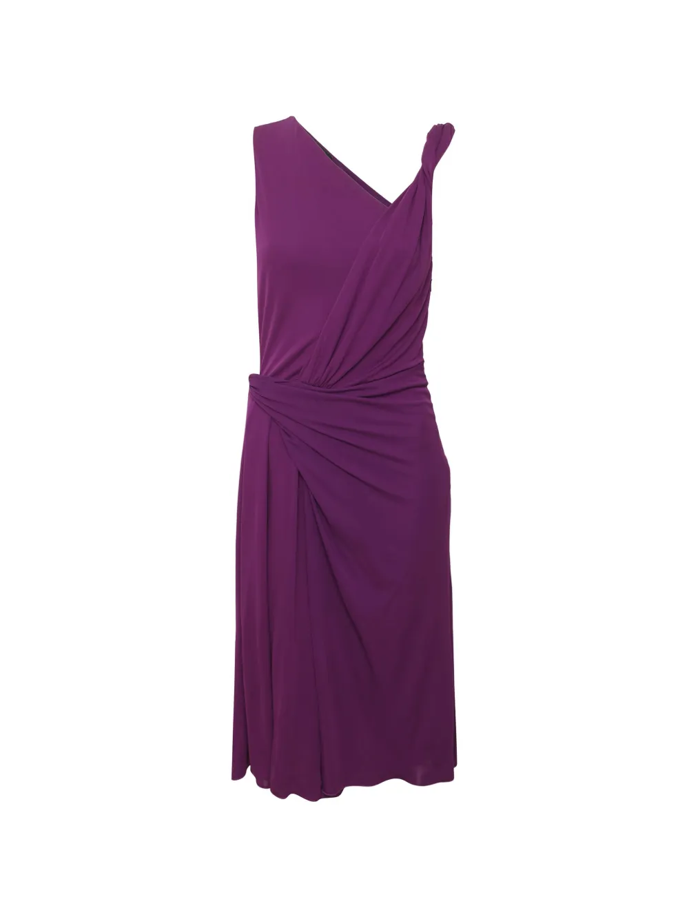 Gucci Pre-Owned sleeveless draped midi dress - Viola