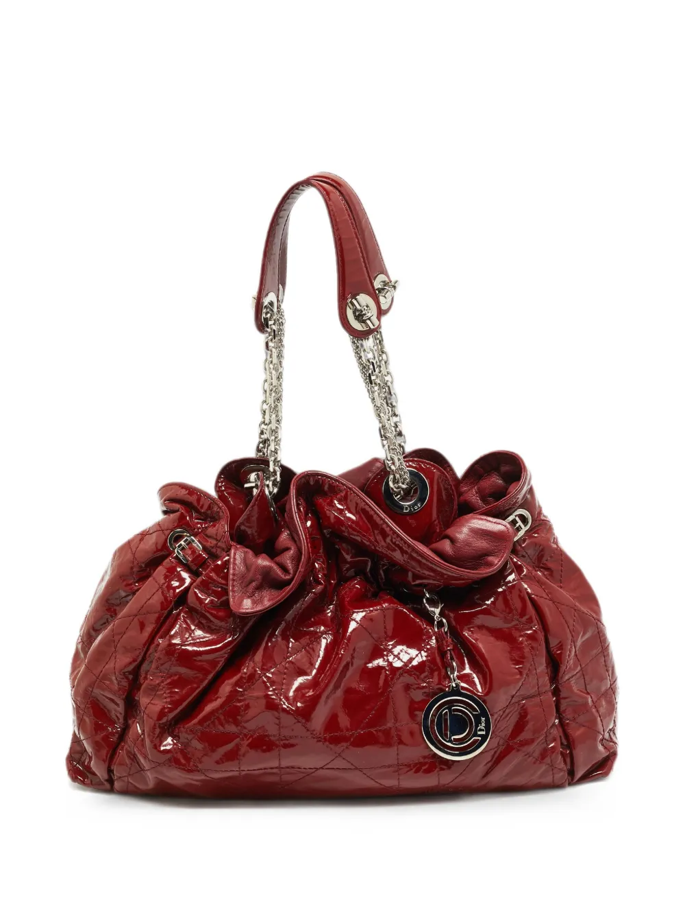 Christian Dior Pre-Owned Borsa tote Le Trente in pelle con motivo Cannage 2009 - Rosso