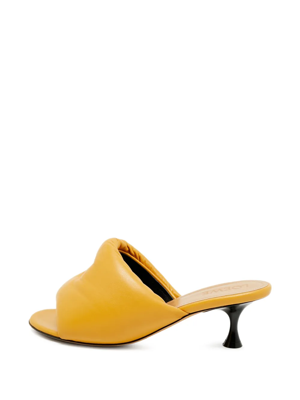 Loewe Pre-Owned Anagram slide sandals - Gelb