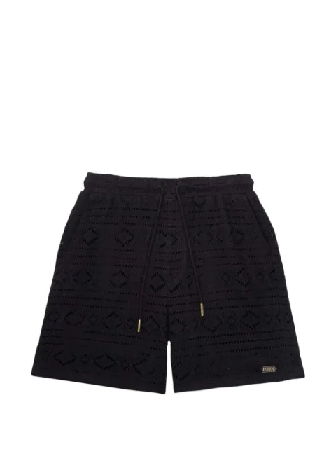 Honor The Gift pointelle crochet shorts