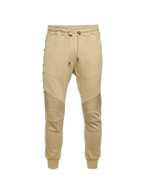 Balmain Pre-Owned pantalones de chándal con cordones