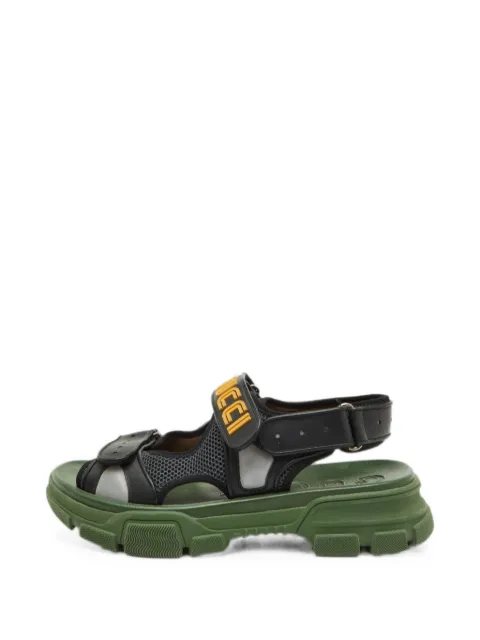 Gucci Pre-Owned Sega touch-strap sandals