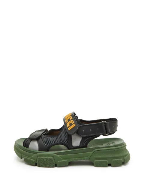 Gucci Pre-Owned Sega touch-strap sandals