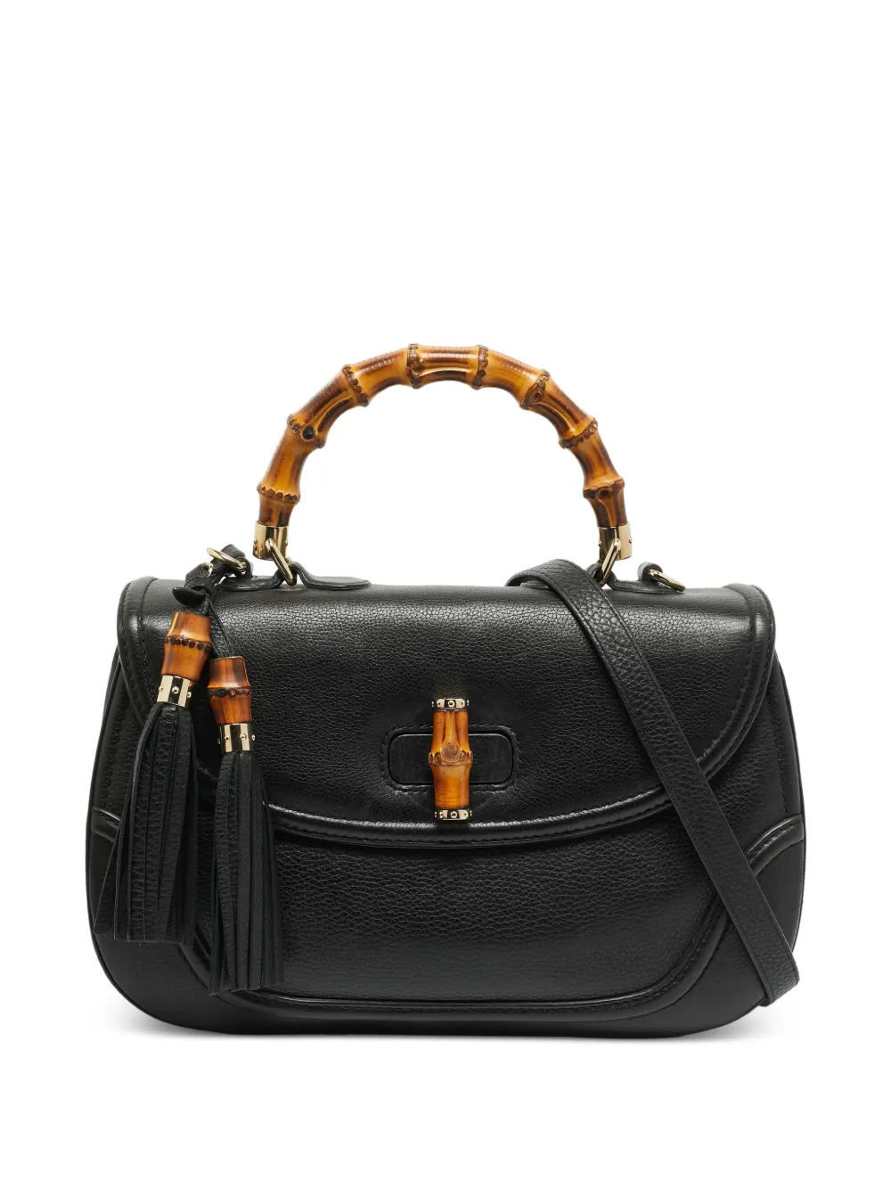Gucci Pre-Owned Bamboo tote bag - Nero