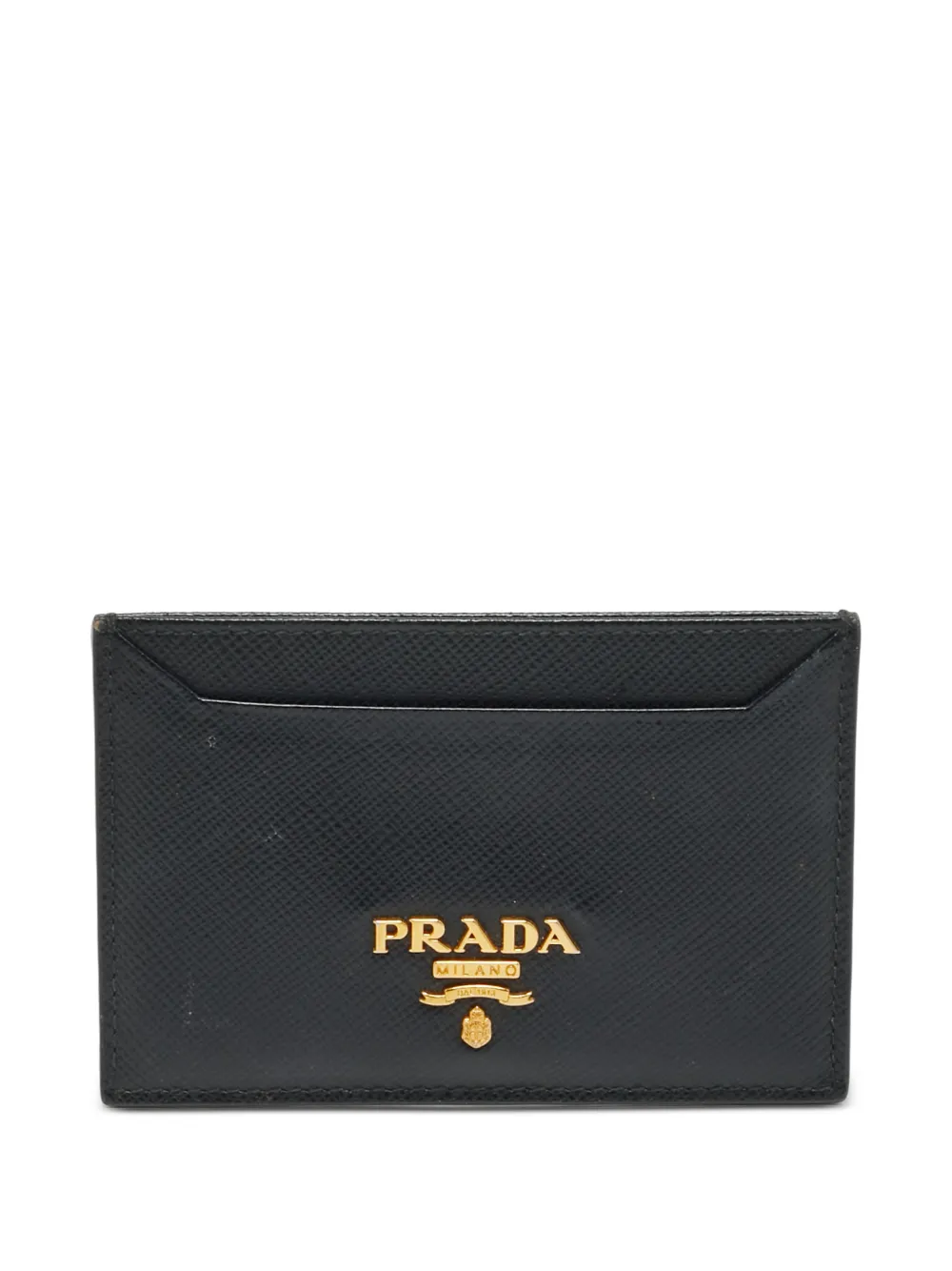 Prada Pre-Owned Portacarte Lux in pelle Saffiano - Nero