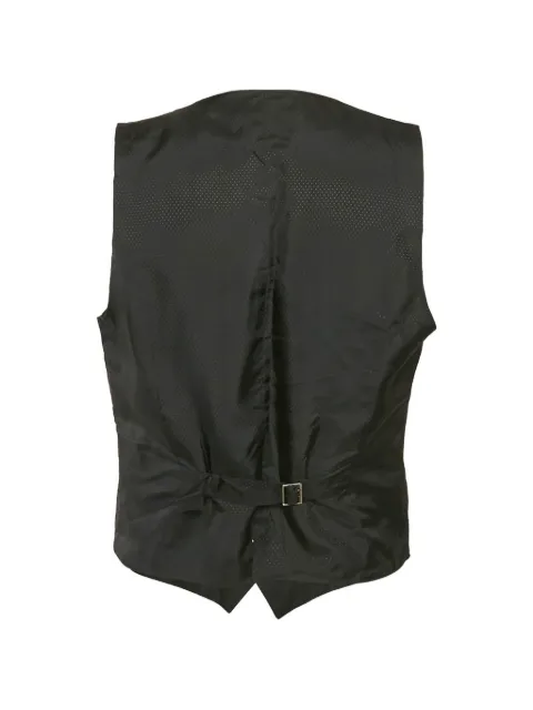 Dolce & Gabbana Pre-Owned button-front V-neck vest