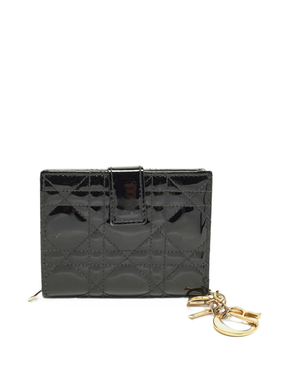 Christian Dior Pre-Owned 2018 Lady Dior Cannage wallet - Nero