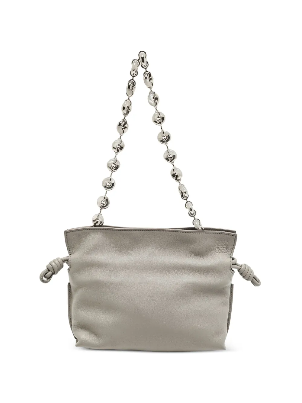 Loewe Pre-Owned Flamenco knotted shoulder bag - Grigio
