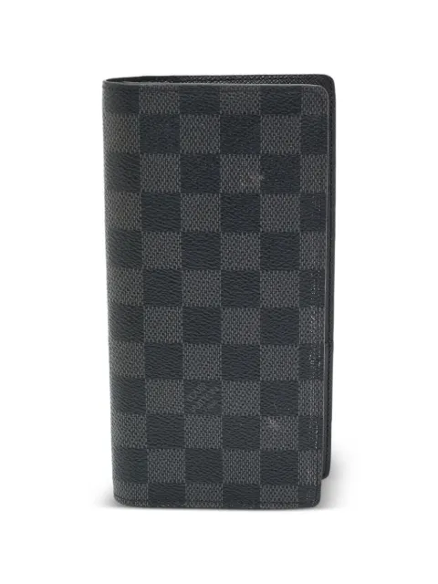Louis Vuitton Pre-Owned 2010 Brazza Damier Graphite wallet