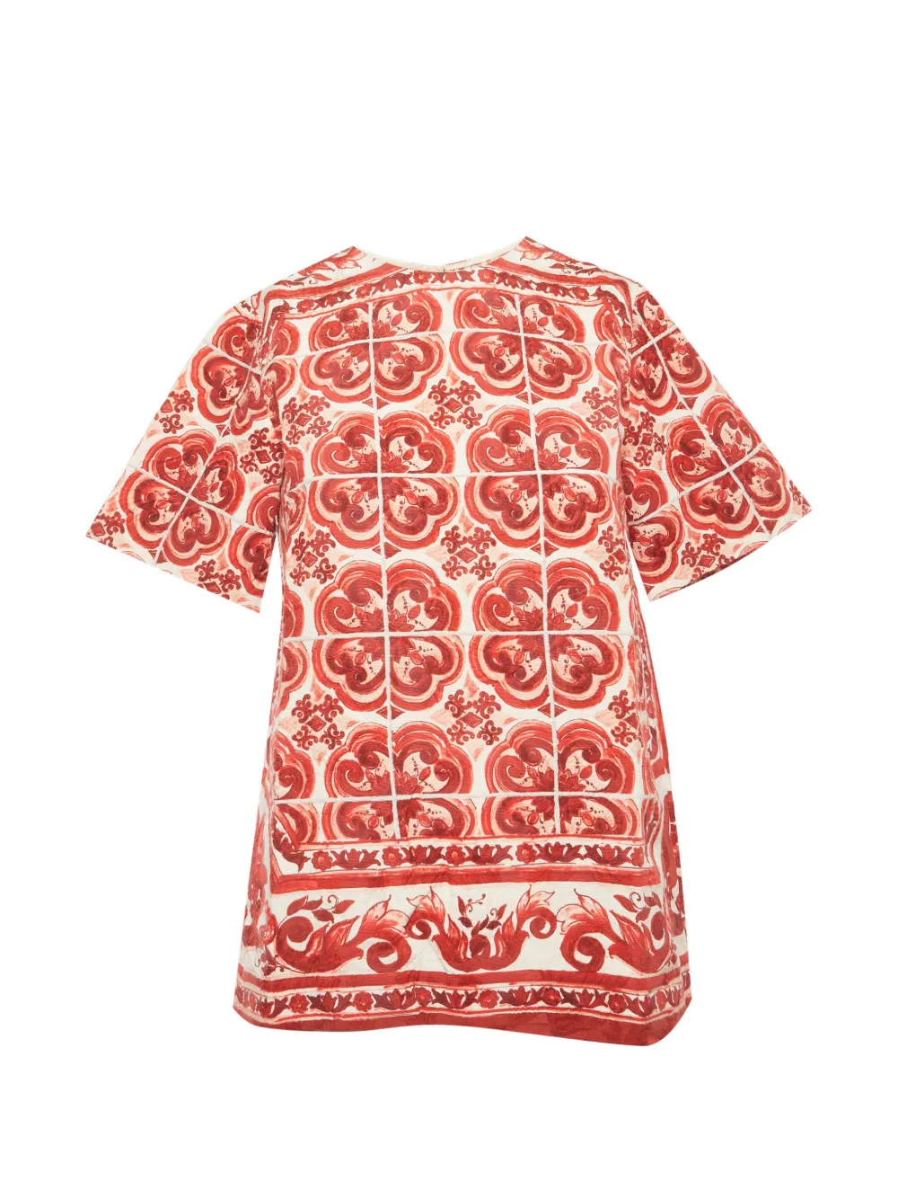 Dolce & Gabbana Pre-Owned T-shirt a fiori - Rosso