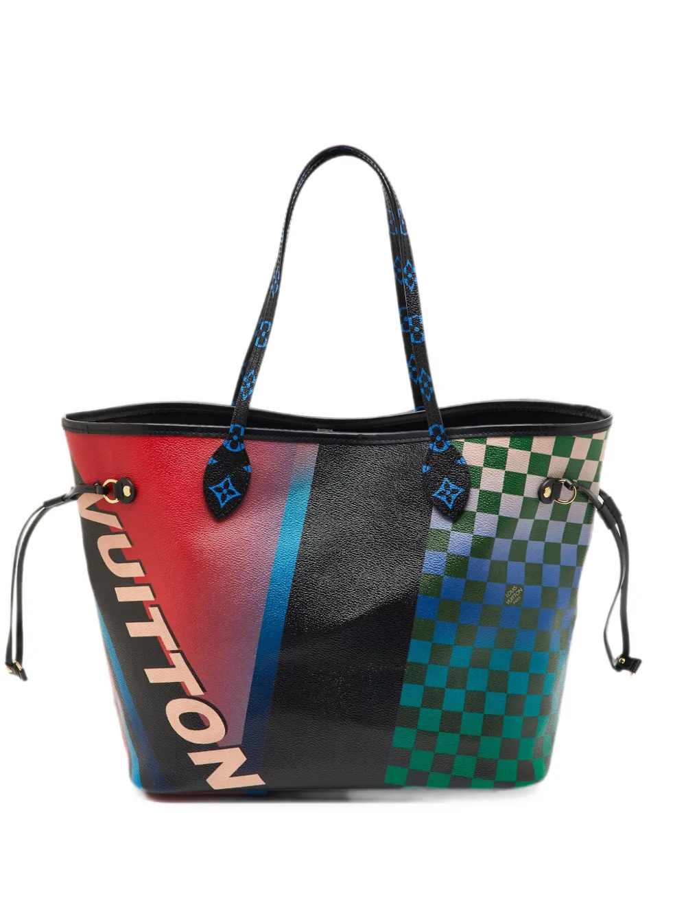 Louis Vuitton Pre-Owned MM Neverfull Damier canvas tote bag - Nero