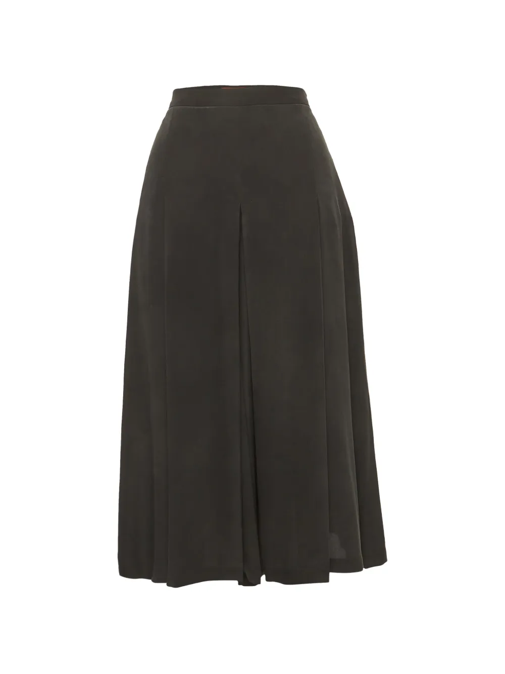 Max Mara box pleat midi skirt - Grigio