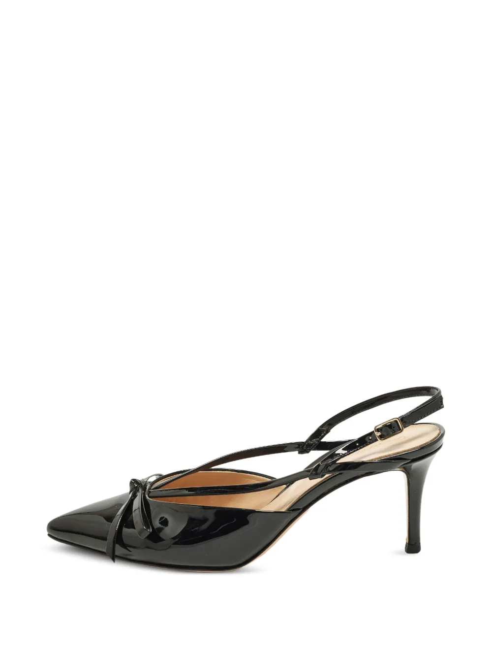 Gianvito Rossi bow-detail pumps - Schwarz