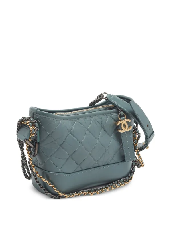 CHANEL Pre-Owned 2018-2019 Small Gabrielle Quilted Leather
