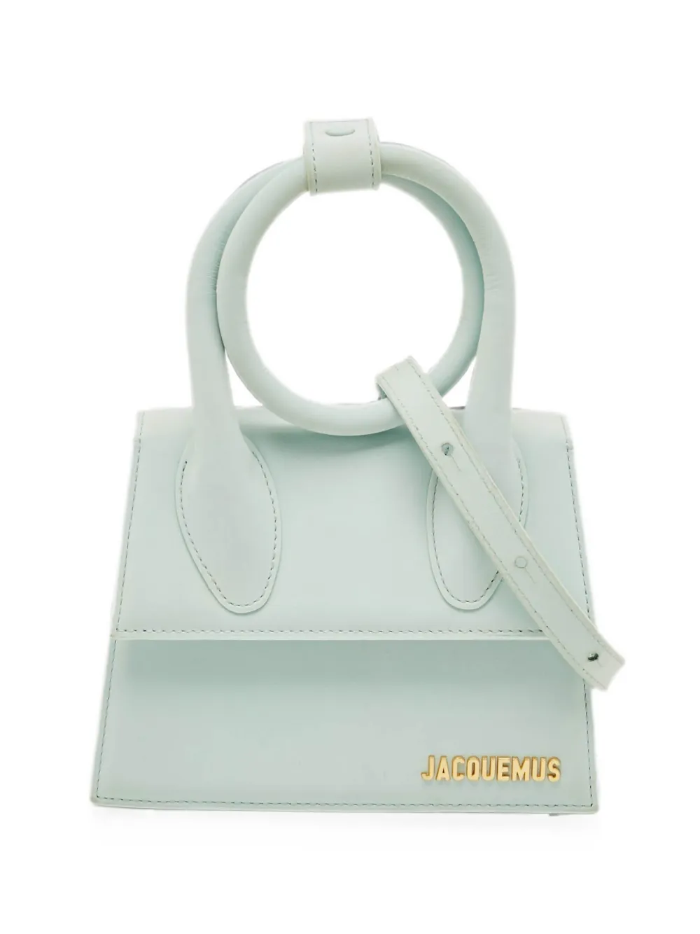 Jacquemus Pre-Owned Le Chiquito Noeud top-handle mini bag - Blu